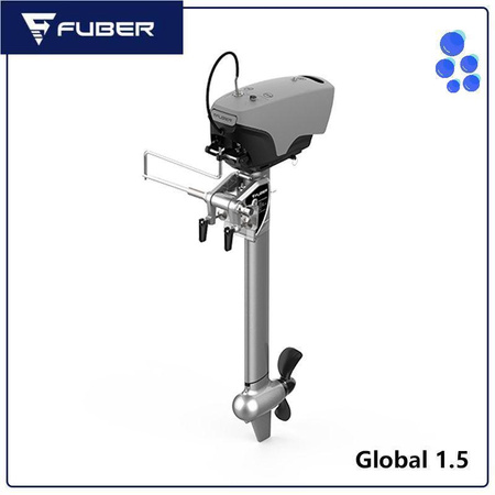 ⚡ FUBER  Global 1.5   przenośny silnik elektryczny 1,5 kW Manetka / wbudowana bateria 2000Wh