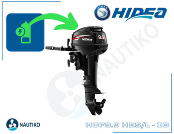 ⚙️ HIDEA HDF9.9HEL-IB Silnik Zaburtowy 9.9KM / wbudowany akumulator, długa kolumna, rumpel