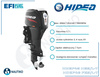 ⚙️ Silnik zaburtowy HIDEA EFI 40 KM HDEF40HEL-T – 40 HP długa kolumna / elektryczny start / rumpel / power trim