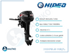 ⚙️Silnik Zaburtowy Hidea 9,9KM HDF9.9HL / długa kolumna / rumpel