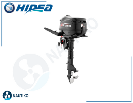 ⚙️ Silnik Zaburtowy HIDEA 6KM - HDF6HL - długa kolumna / rumpel 