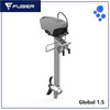 ⚡ FUBER  Global 1.5   przenośny silnik elektryczny 1,5 kW Manetka / wbudowana bateria 2000Wh