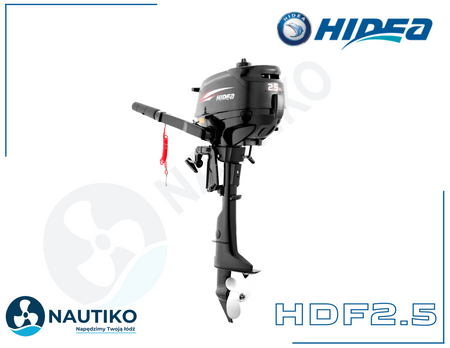 ⚙️Silnik Zaburtowy 2,5KM  Hidea HDF2.5HS / krótka kolumna 
