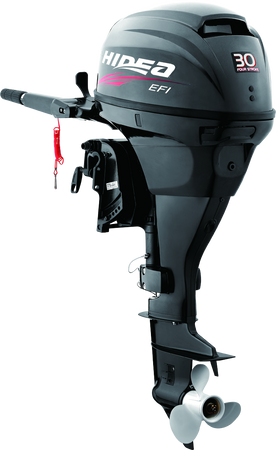 ⚙️ Silnik zaburtowy HIDEA EFI 30 KM HDEF30HEL-T– 30 HP długa kolumna / elektryczny start / rumpel / power trim
