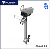 ⚡ FUBER  Global 1.5   przenośny silnik elektryczny 1,5 kW Manetka / wbudowana bateria 2000Wh
