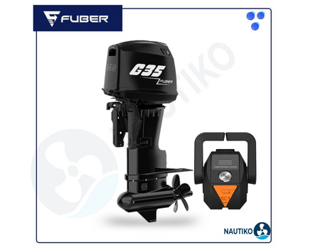 ⚡ FUBER Global G35 zaburtowy silnik elektryczny 35 kW 