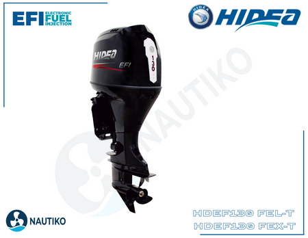 ⚙️ Silnik zaburtowy HIDEA EFI 130 KM HDEF130FEL-T – 130 HP długa kolumna / elektryczny start / zdalne sterowanie / power trim