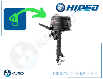 ⚙️ Silnik Zaburtowy Hidea HDF6BHES-IB 6KM / WBUDOWANY AKUMULATOR