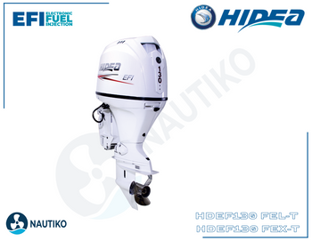 ⚙️ Silnik zaburtowy HIDEA EFI 130 KM HDEF130FEX-T – 130 HP extra-long kolumna / elektryczny start / zdalne sterowanie / power trim / biały